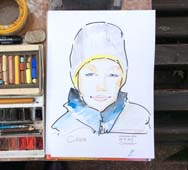 Шаржист на корпоратив
    Михаил Шабалин, Минск, шарж Саши